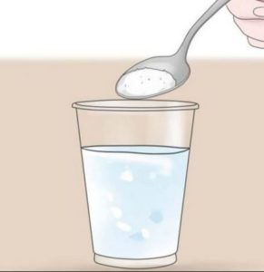 Warm Salty water gargle can ease that tickle in your throat
